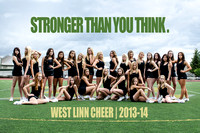 2014 West Linn Cheer Poster #2